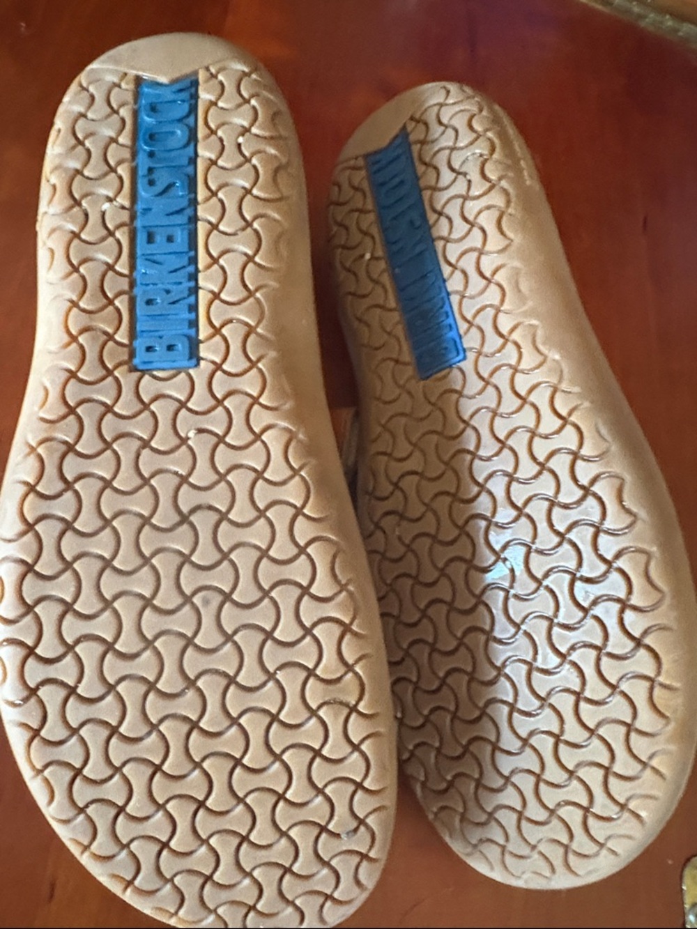 Birkenstock Tan Leather Mary Jane Flats - Picture 3 of 4